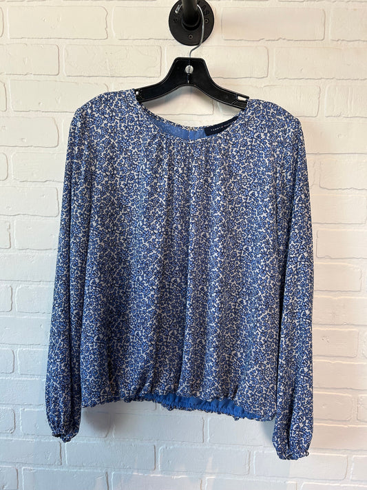 Blue & White Top Long Sleeve Tommy Hilfiger, Size M
