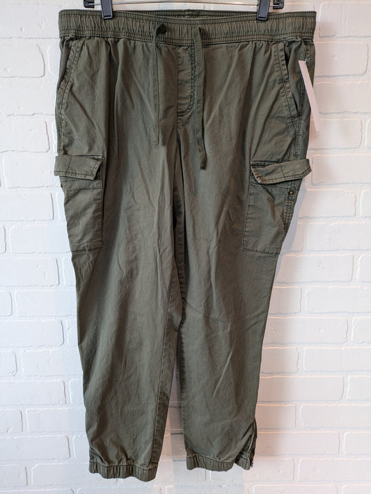 Green Pants Cargo & Utility Natural Reflections, Size 12