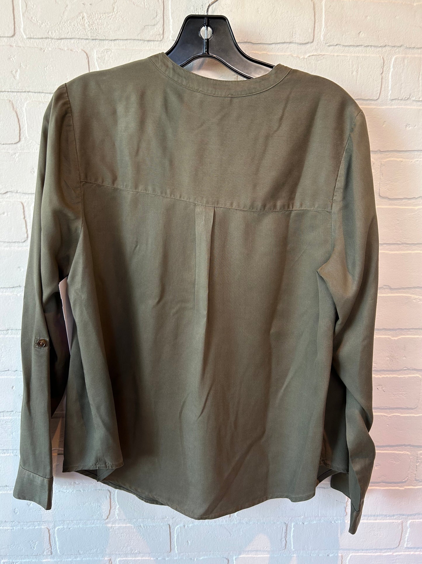 Green Top Long Sleeve J. Jill, Size S