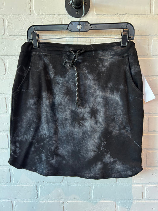 Black & Grey Skirt Mini & Short Sundry, Size 8