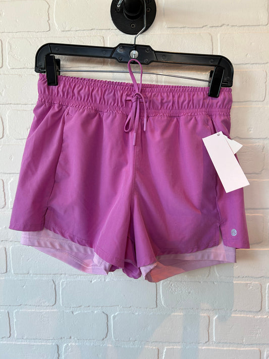 Purple Athletic Shorts Apana, Size 4