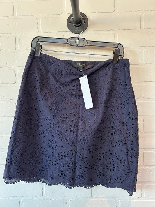 Blue Skirt Mini & Short Talbots, Size 10petite