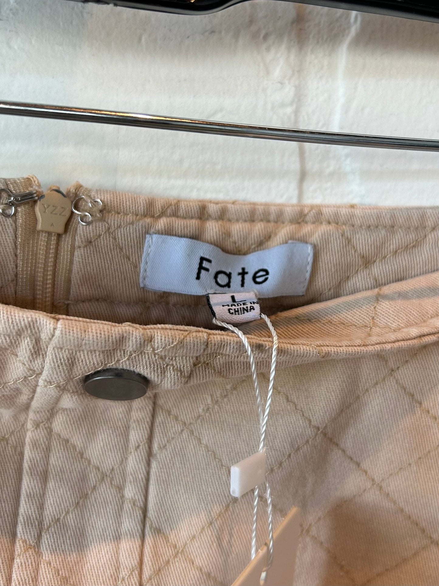 Tan Skirt Mini & Short Fate, Size 12