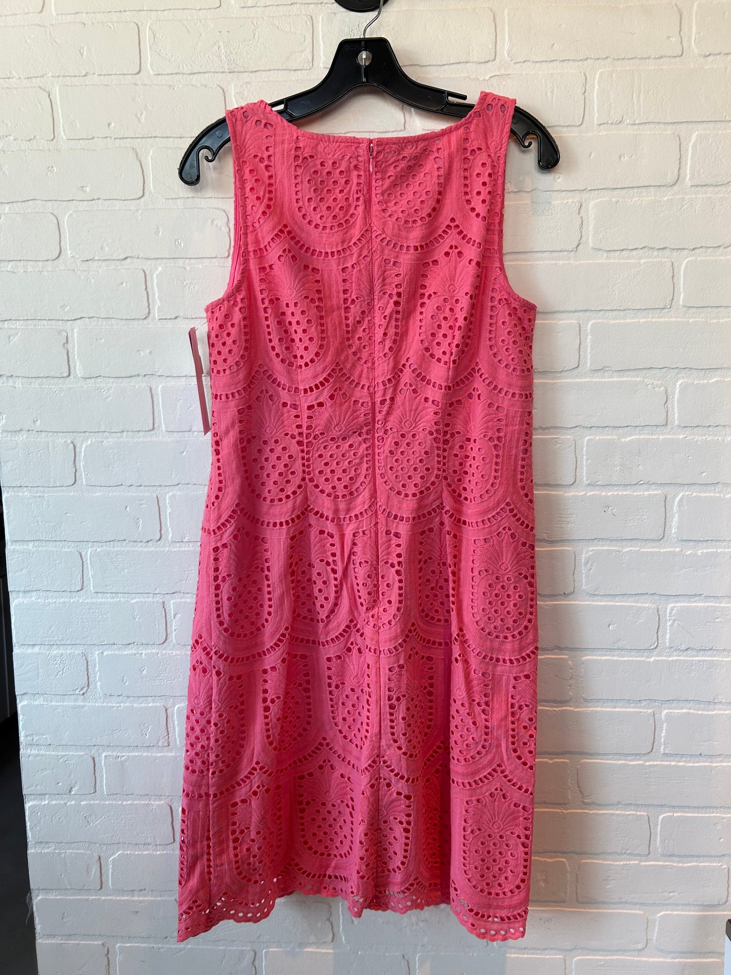 Pink Dress Casual Midi Talbots, Size S