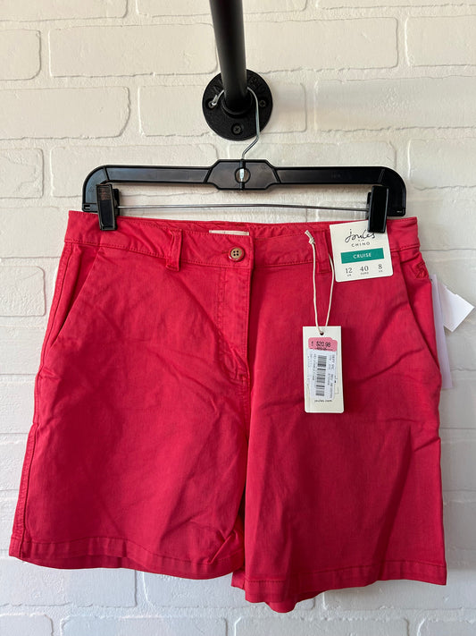 Red Shorts Joules, Size 8