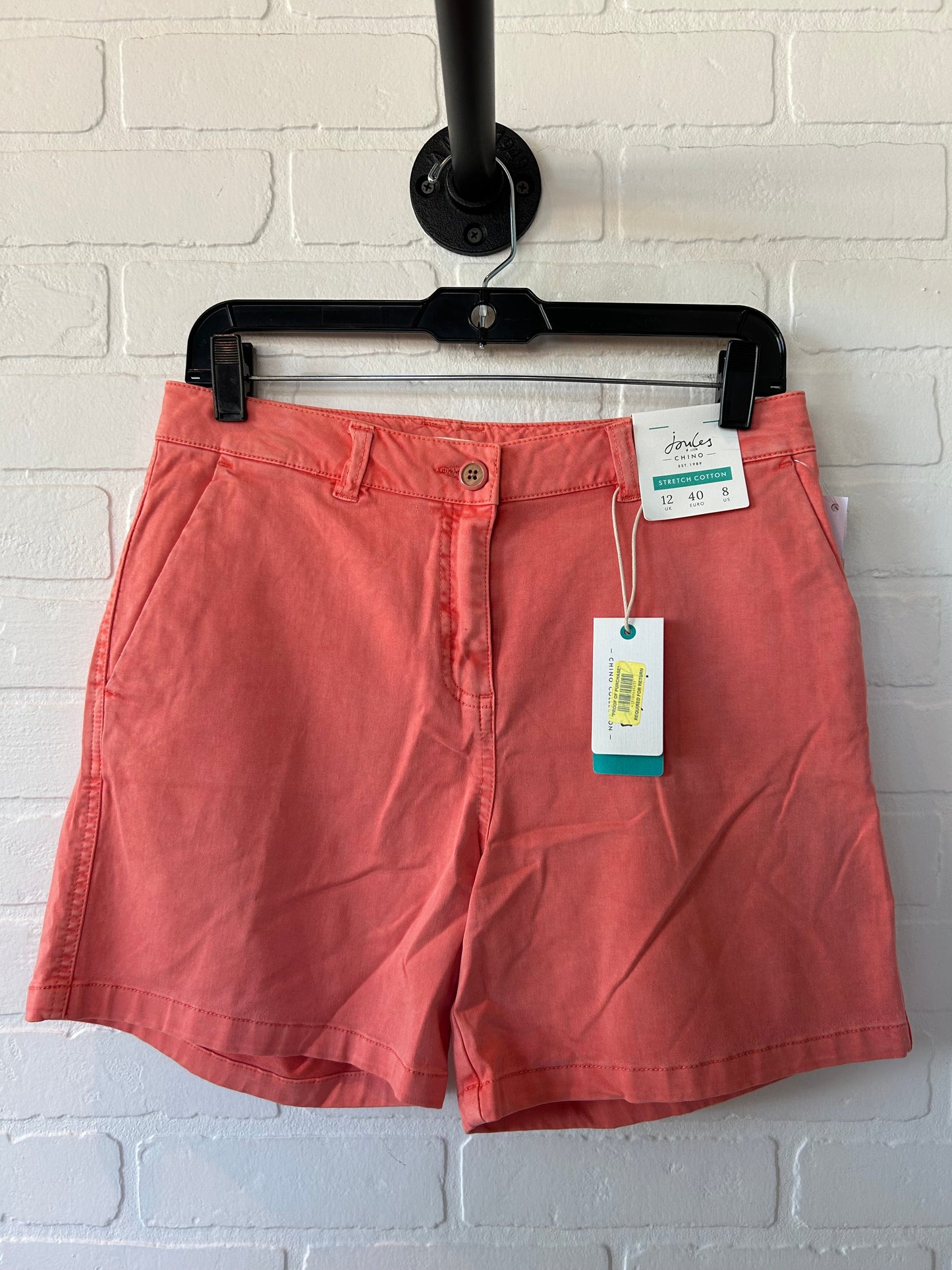 Orange Shorts Joules, Size 8