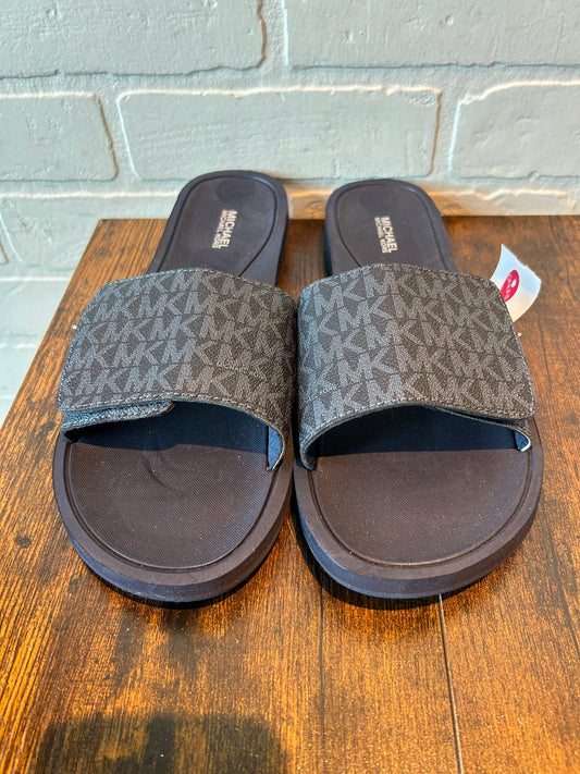 Blue Sandals Designer Michael Kors, Size 10