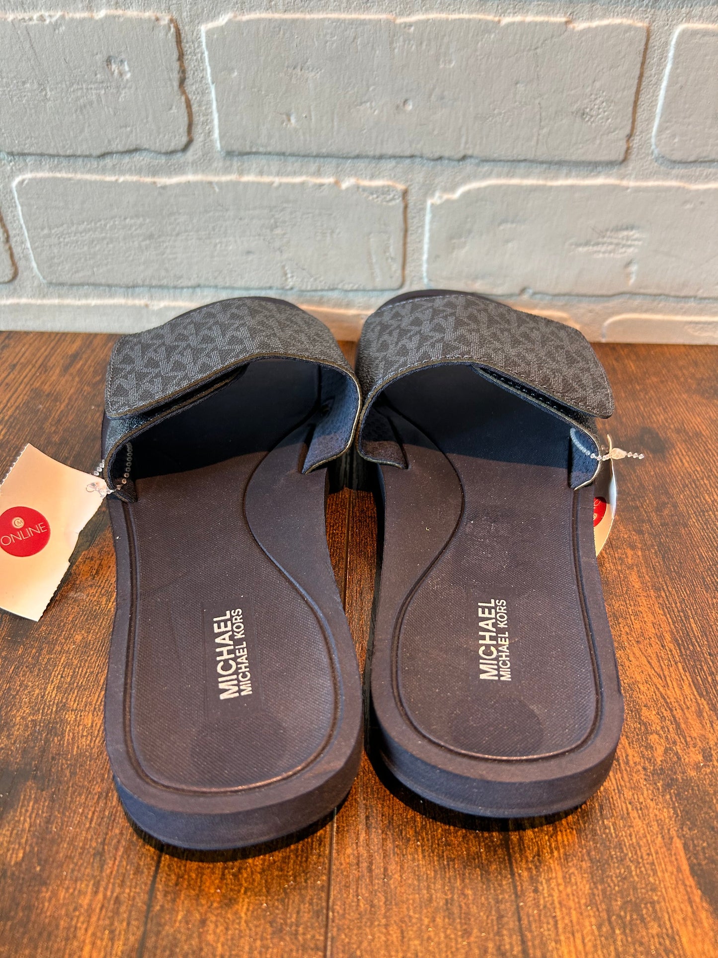 Blue Sandals Designer Michael Kors, Size 10