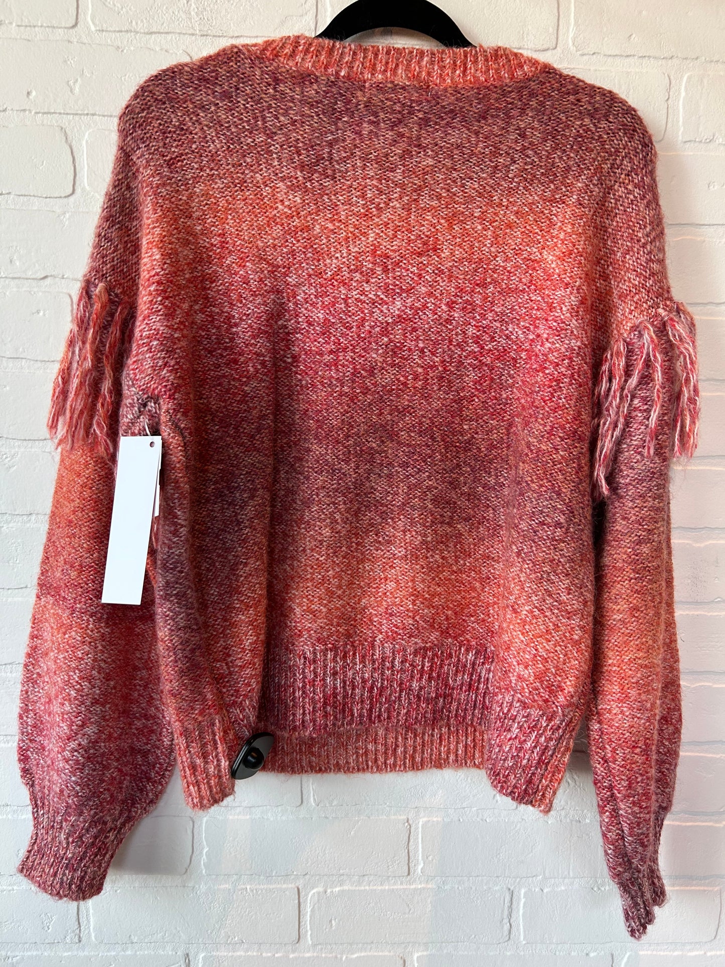 Orange & Red Sweater Frye And Co, Size M