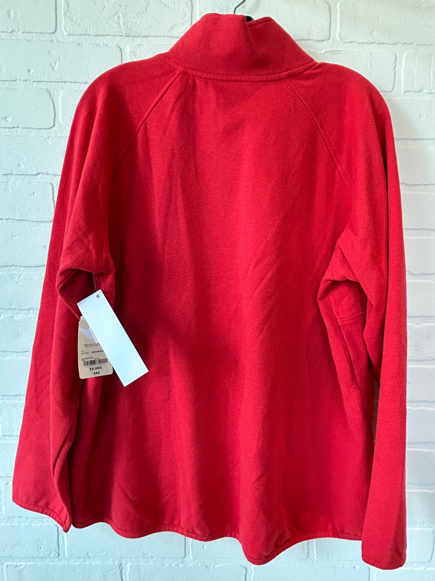 Red Sweatshirt Collar St Johns Bay, Size Xxl