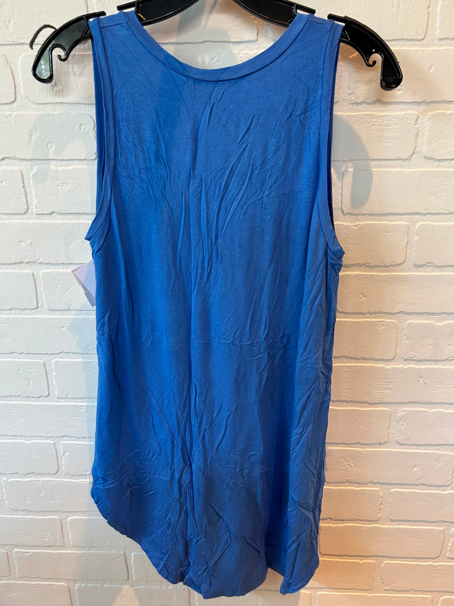 Blue Top Sleeveless Basic Peyton Jensen, Size M