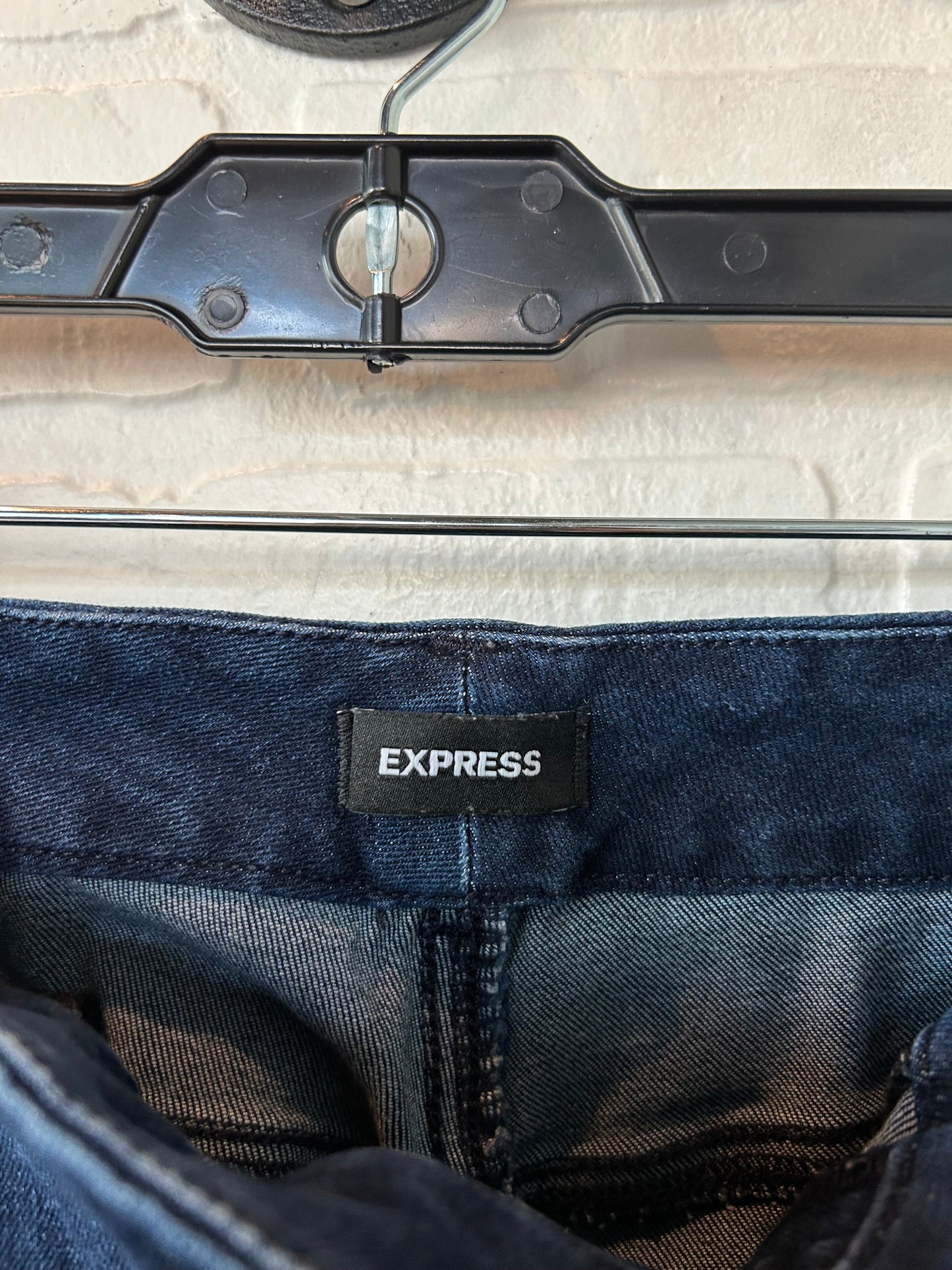 Blue Denim Jeans Skinny Express, Size 8