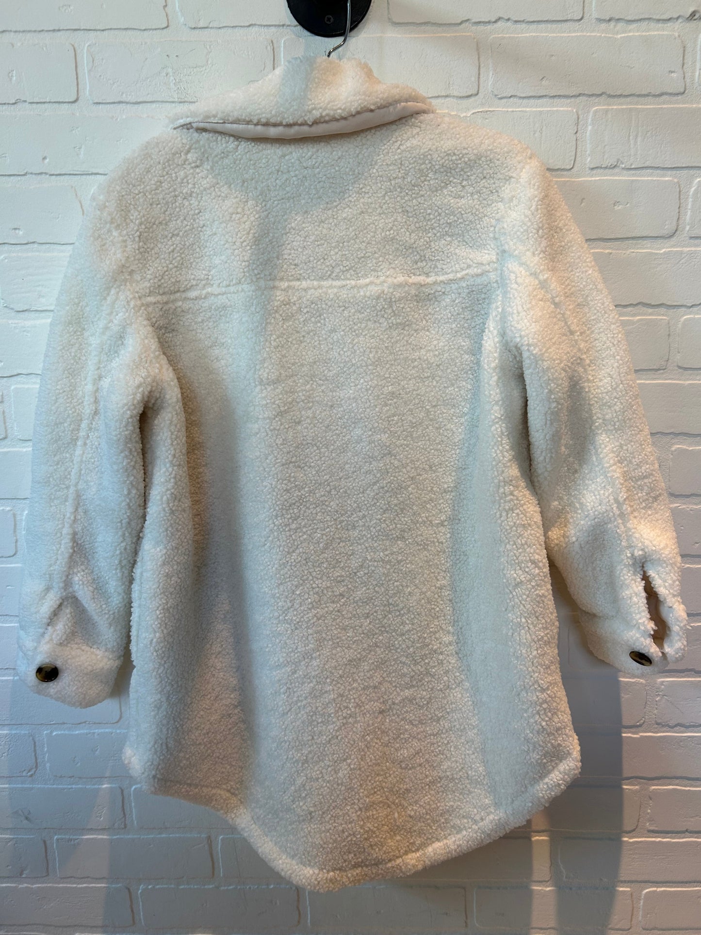 Cream Jacket Fleece Old Navy, Size Xs