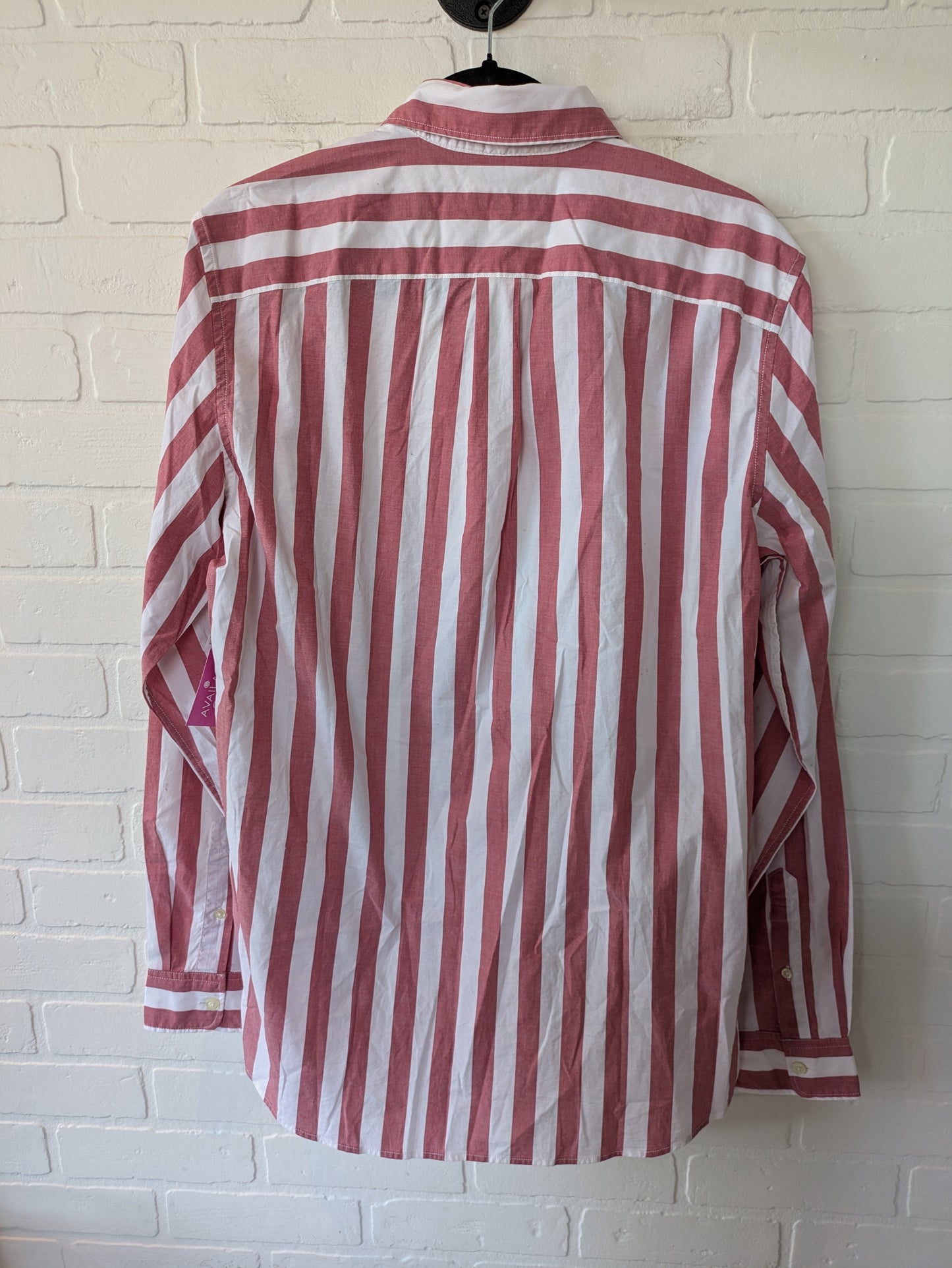 Red & White Top Long Sleeve Gap, Size M