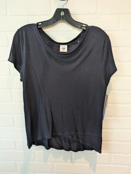 Navy Top Short Sleeve Basic Cabi, Size M