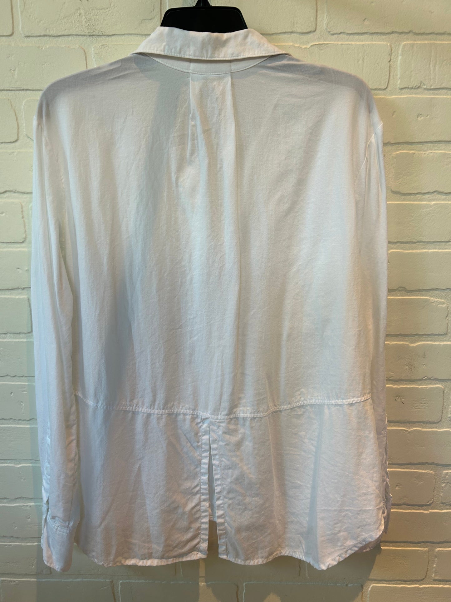 White Top Long Sleeve Cloth & Stone, Size L