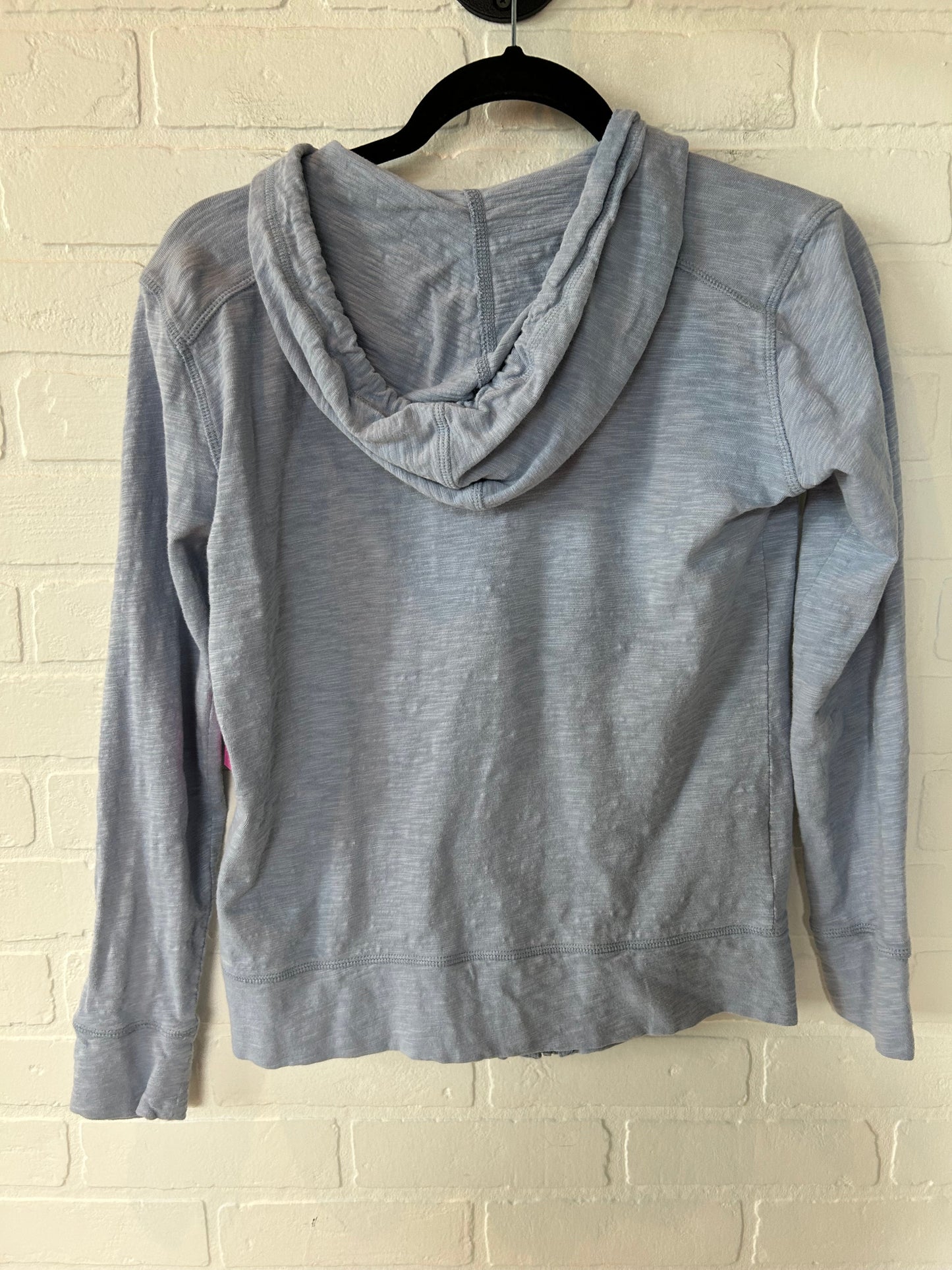 Blue Sweatshirt Hoodie Eddie Bauer, Size Xs