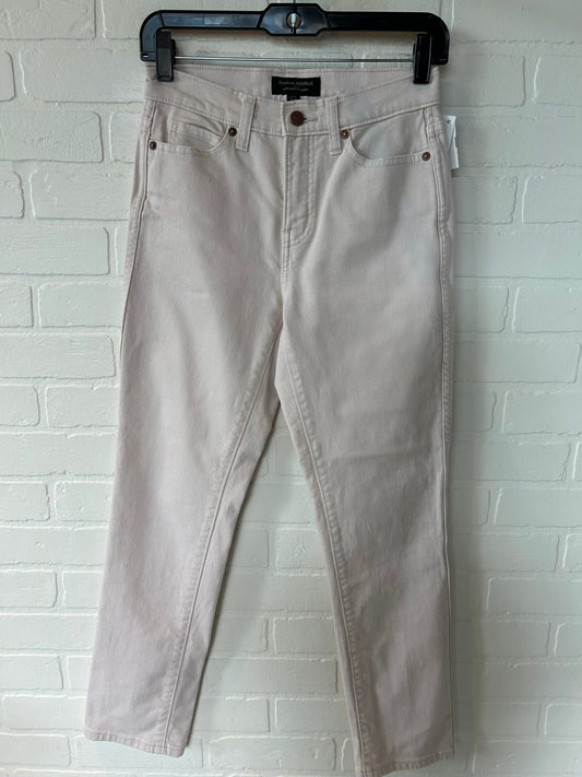 Cream Jeans Straight Banana Republic, Size 2