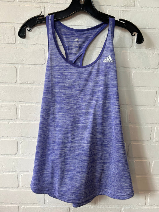 Purple Athletic Tank Top Adidas, Size M