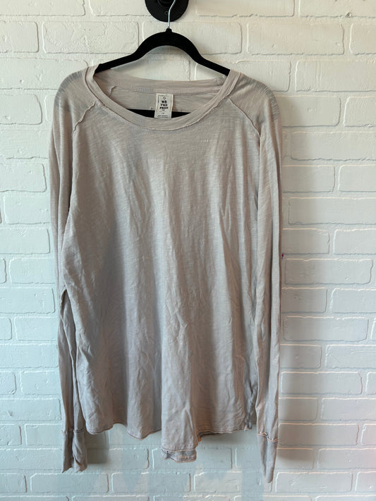 Cream Top Long Sleeve Basic We The Free, Size L