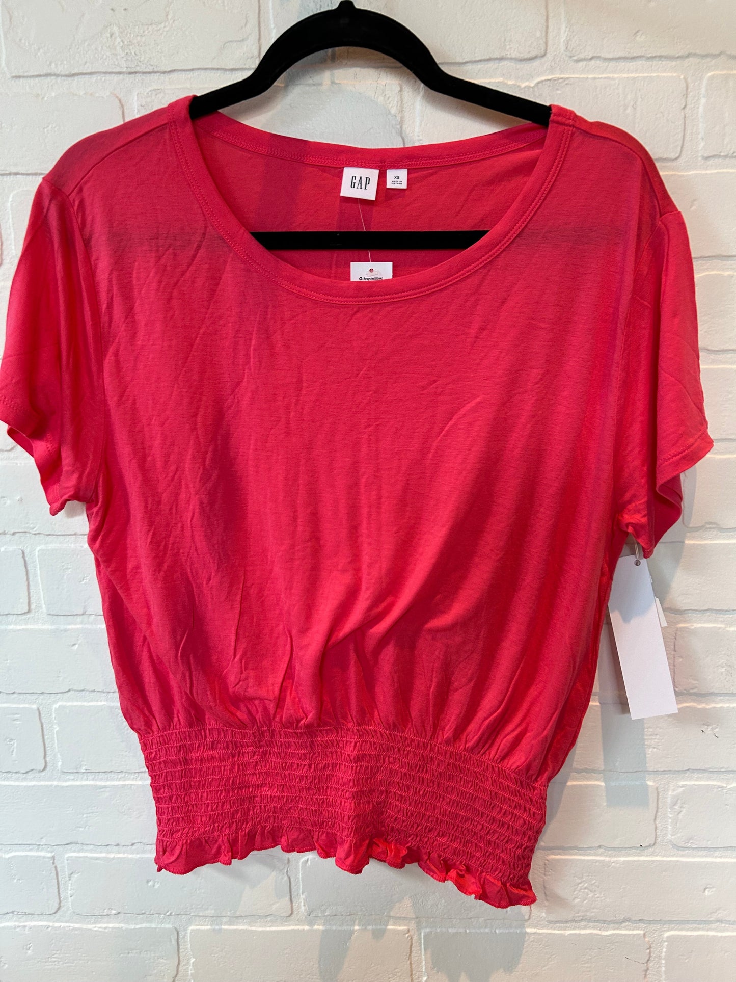 Pink Top Short Sleeve Gap, Size Xs