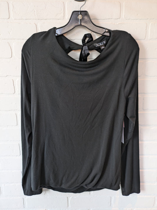 Black Top Long Sleeve J. Crew, Size L