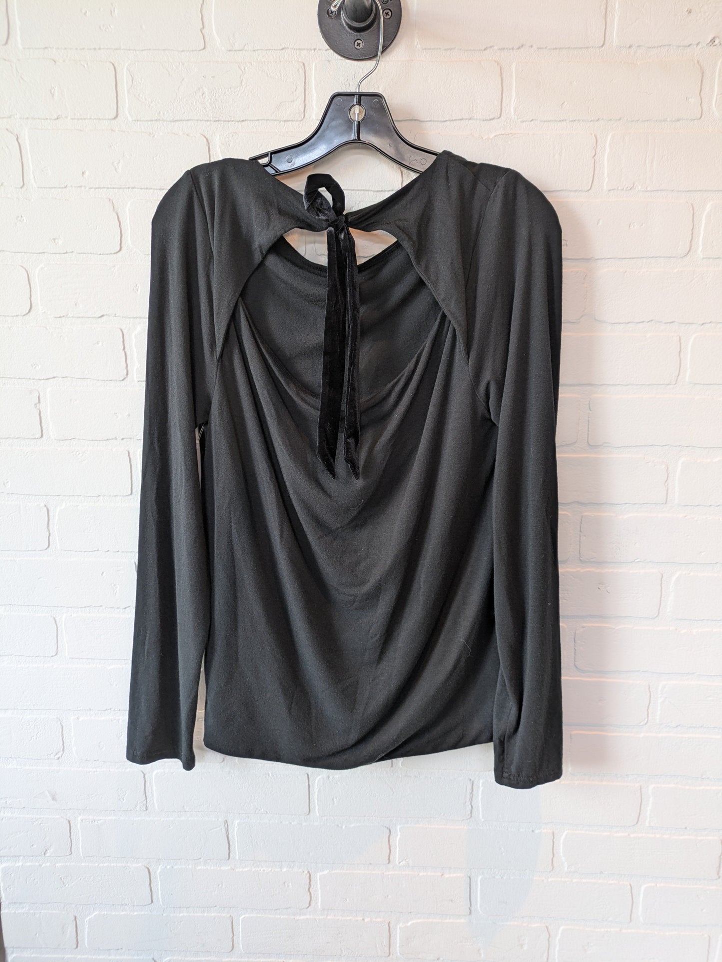 Black Top Long Sleeve J. Crew, Size L