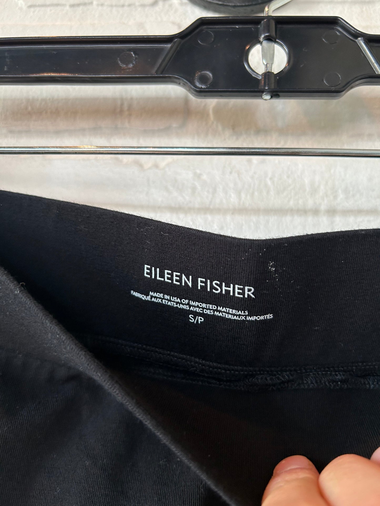 Black & Grey Pants Leggings Eileen Fisher, Size 4