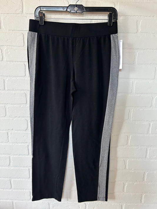 Black & Grey Pants Leggings Eileen Fisher, Size 4