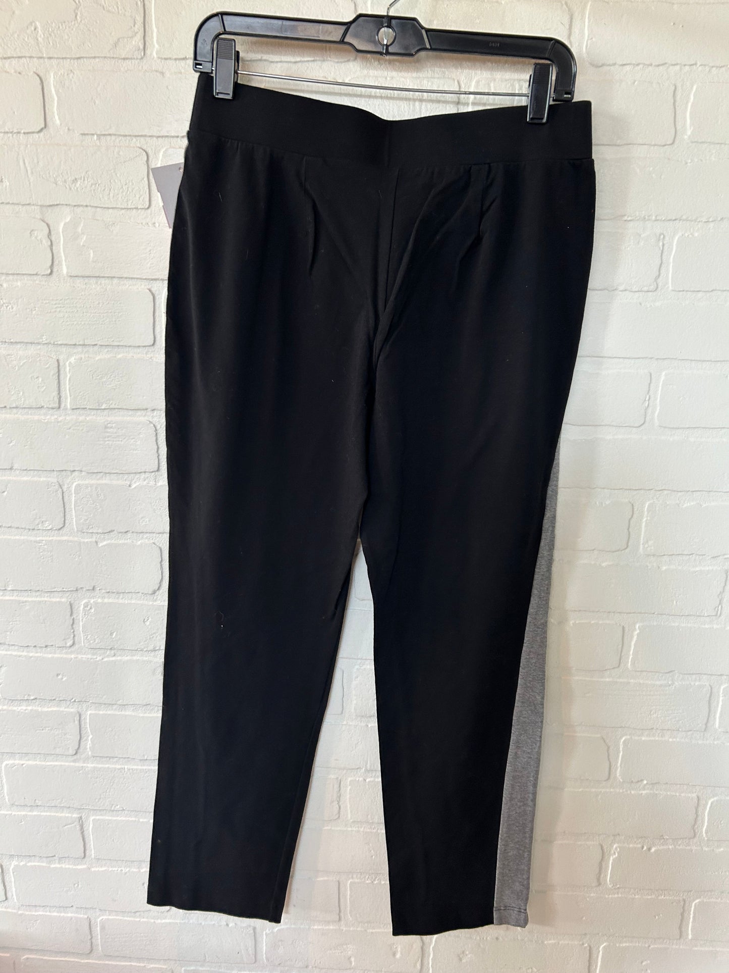 Black & Grey Pants Leggings Eileen Fisher, Size 4