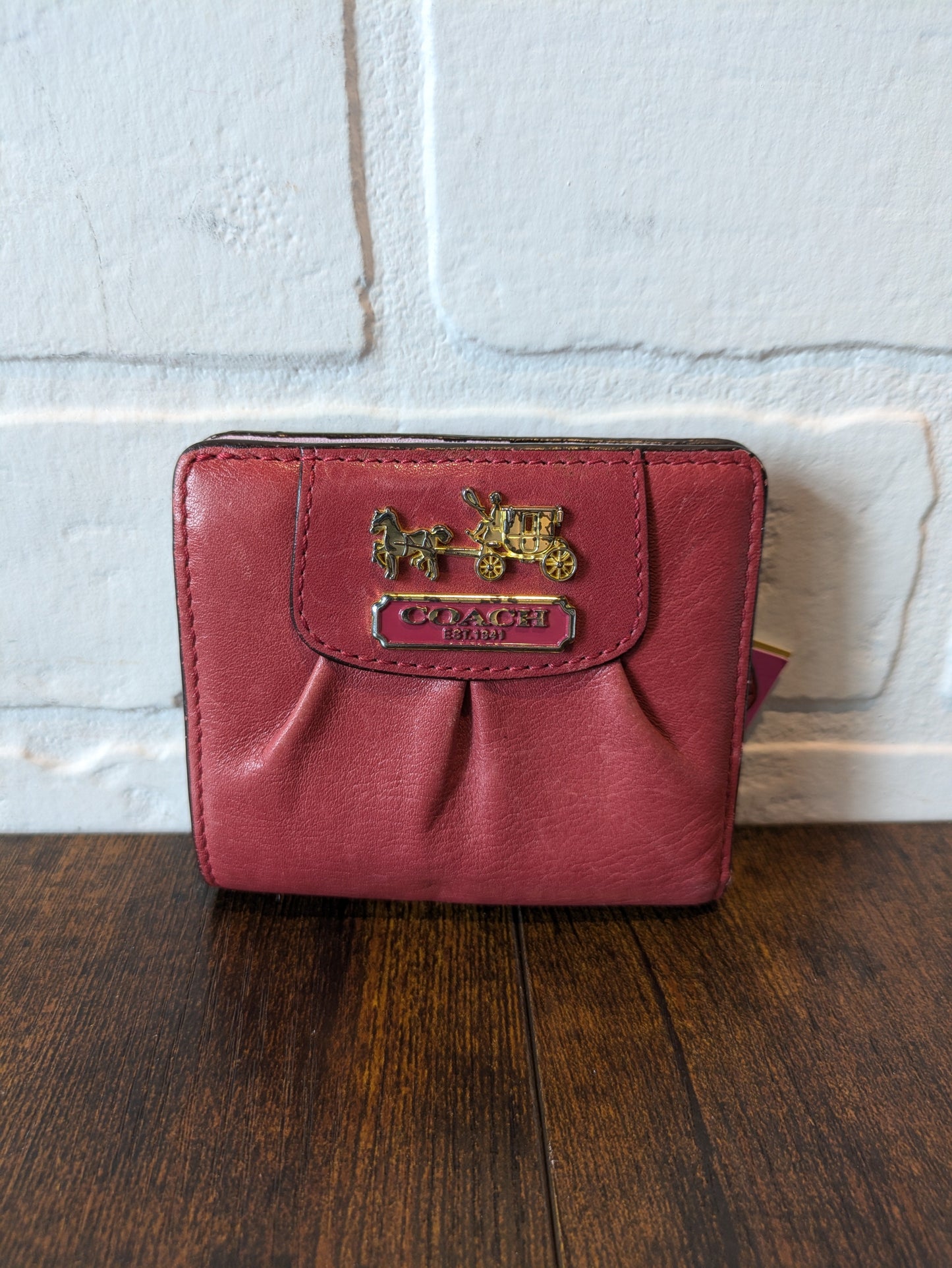 Wallet Designer Coach, Size Small