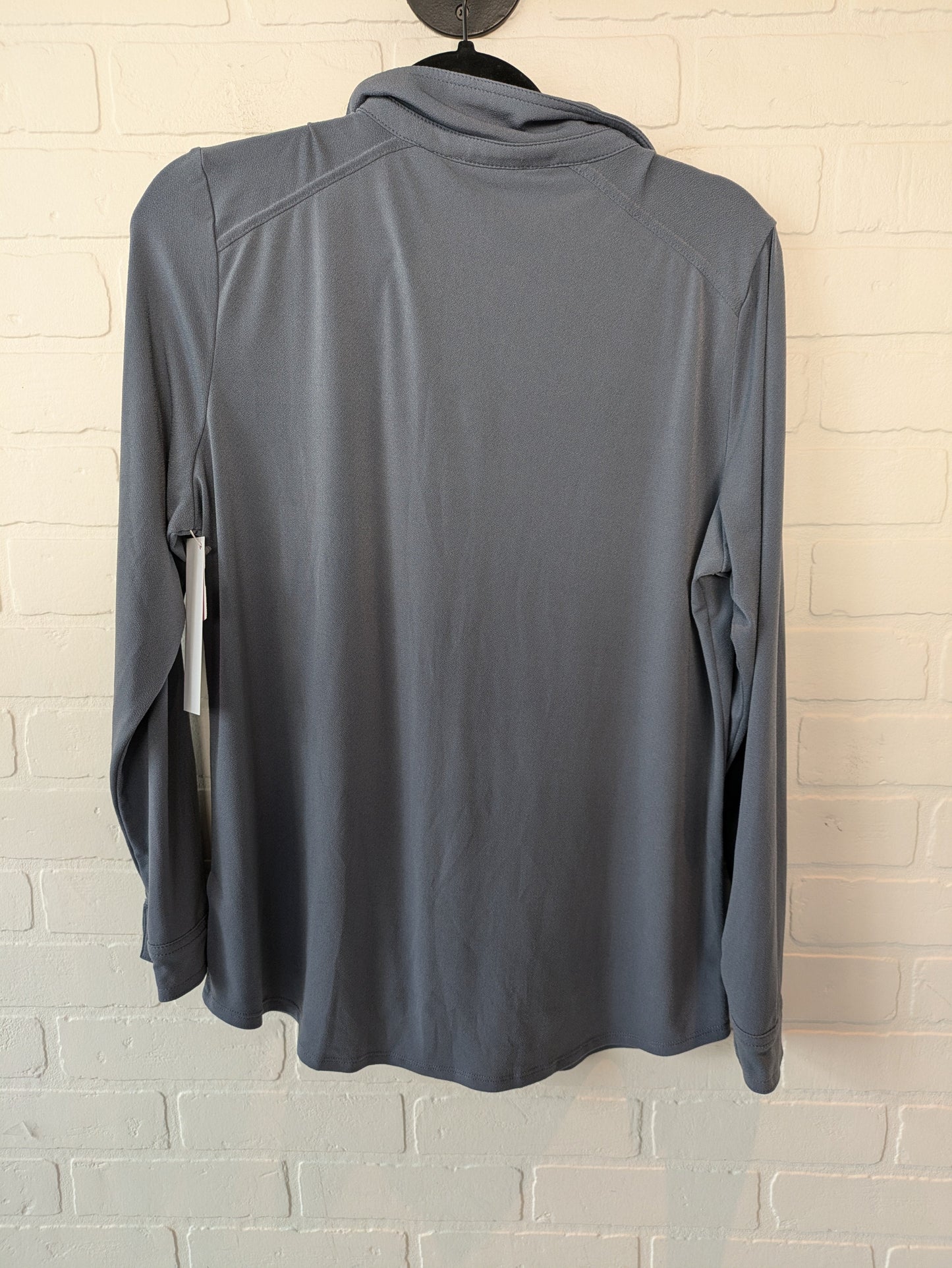 Grey Top Long Sleeve Adrianna Papell, Size L