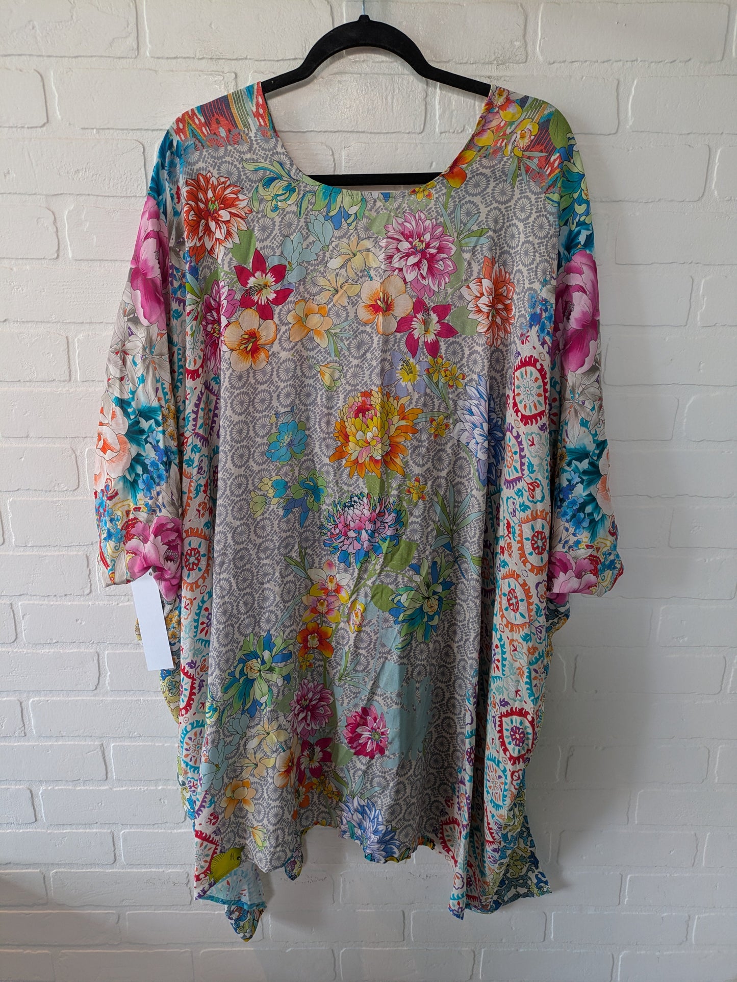 Multi-colored Kimono Designer Johnny Was, Size S