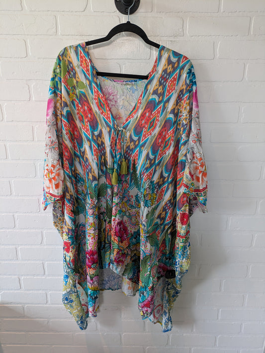 Multi-colored Kimono Designer Johnny Was, Size S