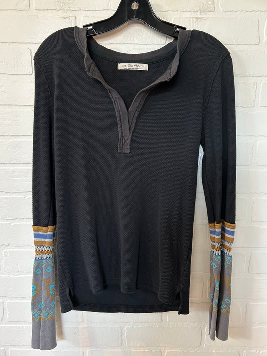 Black Top Long Sleeve We The Free, Size L