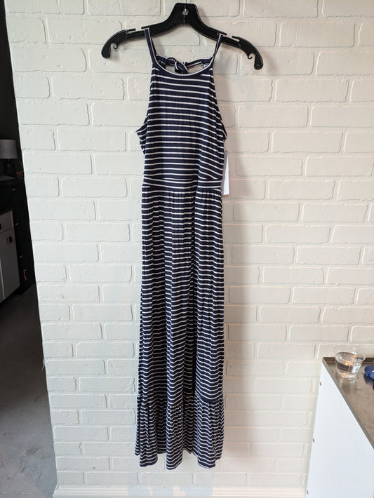 Blue & White Dress Casual Maxi Old Navy, Size Xs