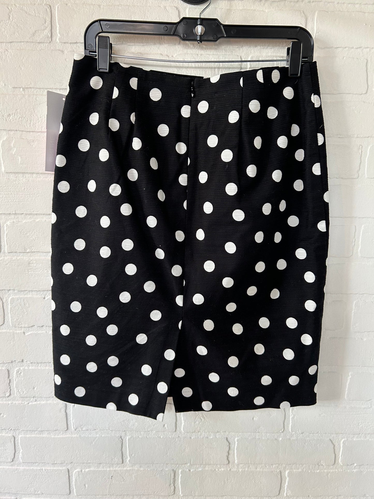 Black & White Skirt Midi Ann Taylor, Size 6