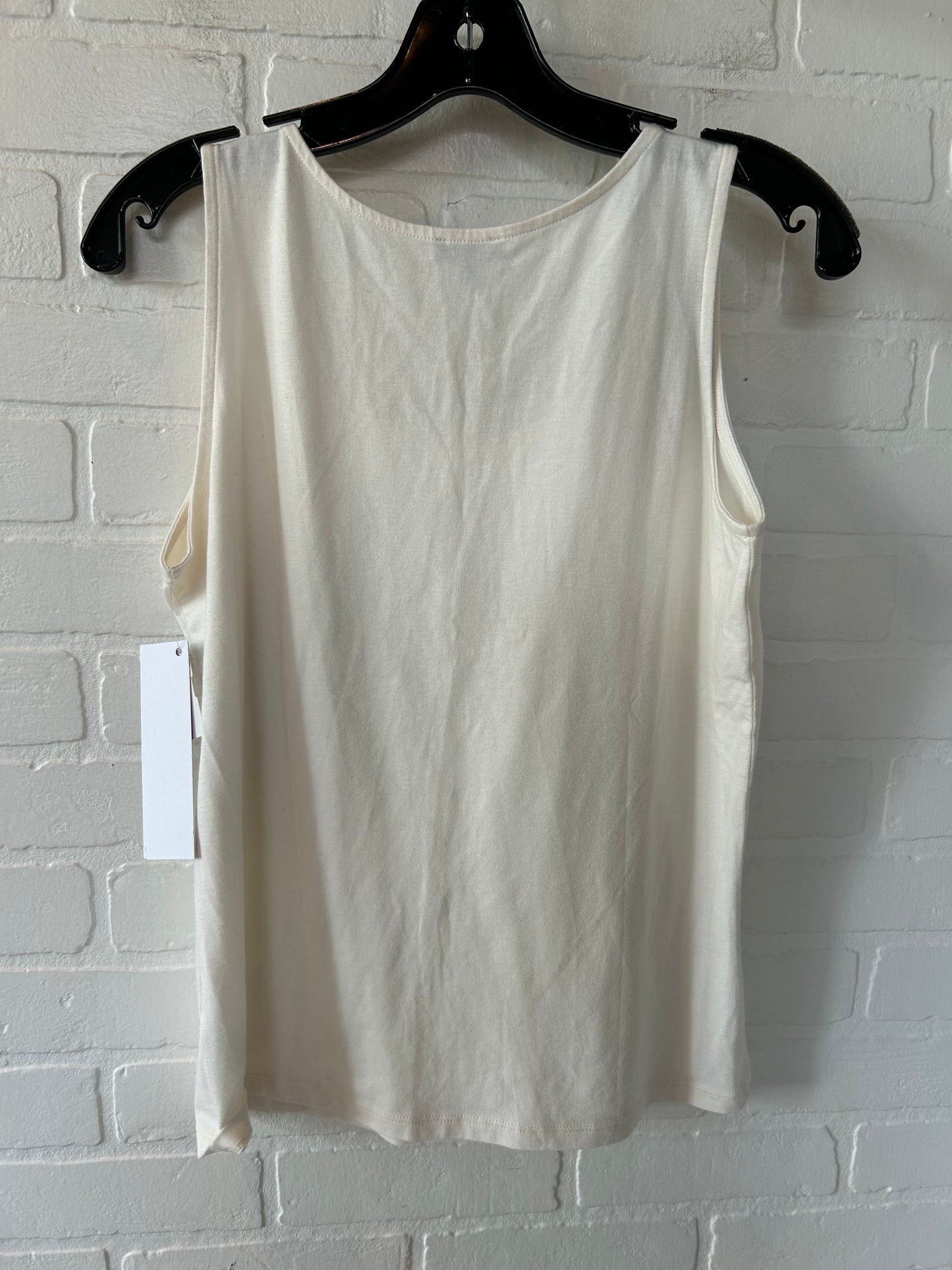 Cream Tank Top Talbots, Size M