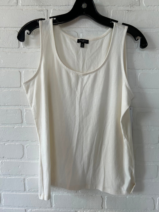 Cream Tank Top Talbots, Size M