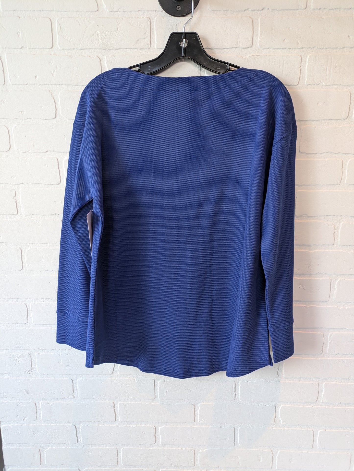 Blue & White Top Long Sleeve Talbots, Size M