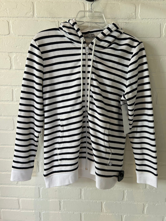 Black & White Athletic Jacket Talbots, Size M