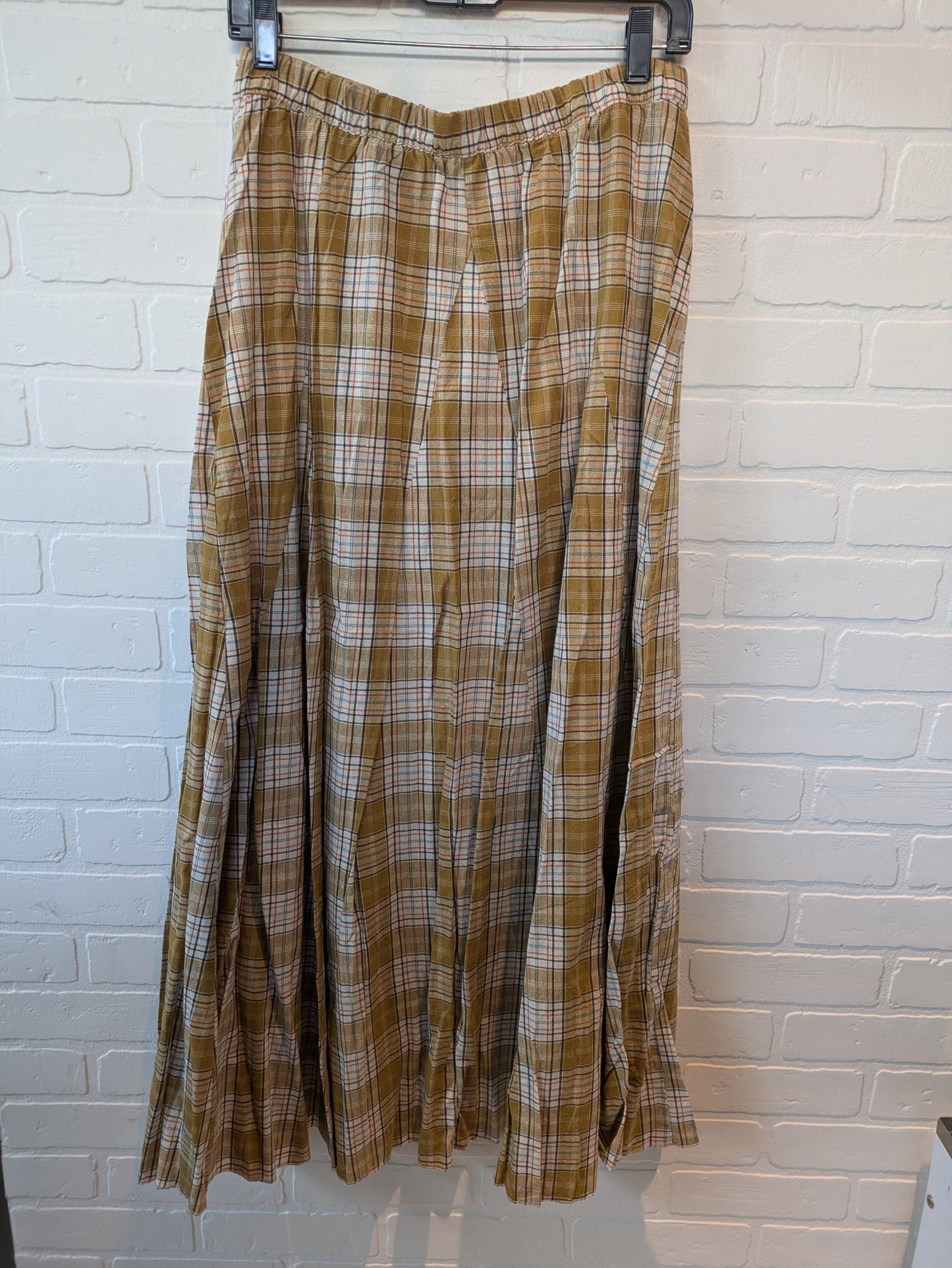 Cream & Yellow Skirt Maxi Bohme, Size 16