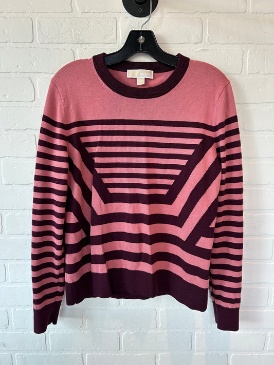 Pink & Red Sweater Michael By Michael Kors, Size L