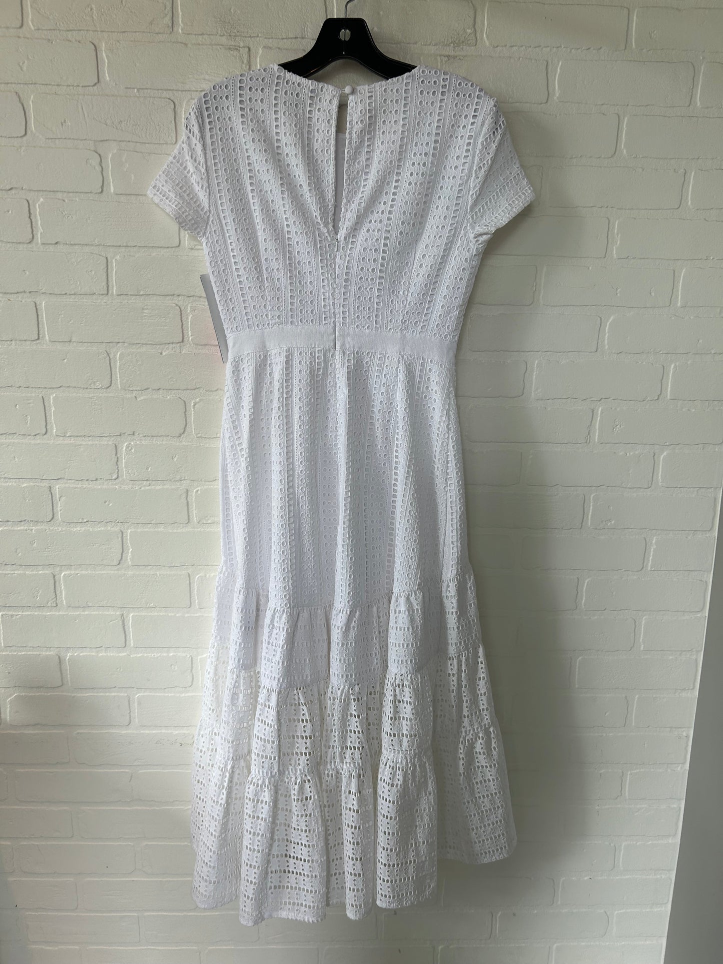 Dress Party Midi By Banana Republic In White, Size: Xs