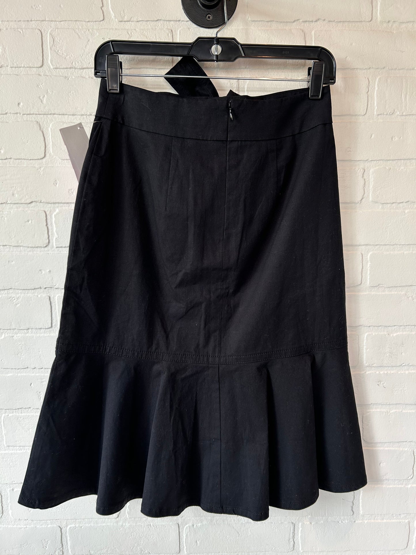 Skirt Midi By Ann Taylor In Black, Size: 2