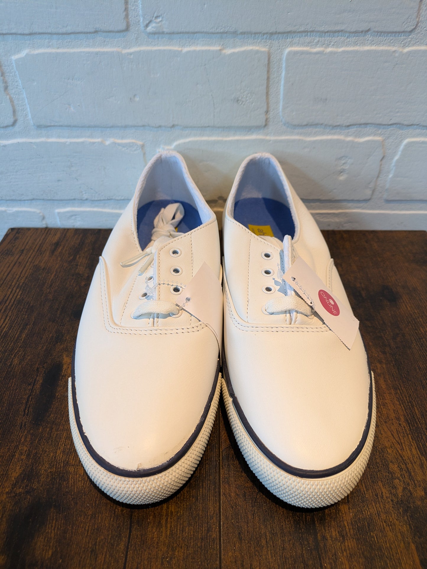 White Shoes Sneakers Keds, Size 7.5