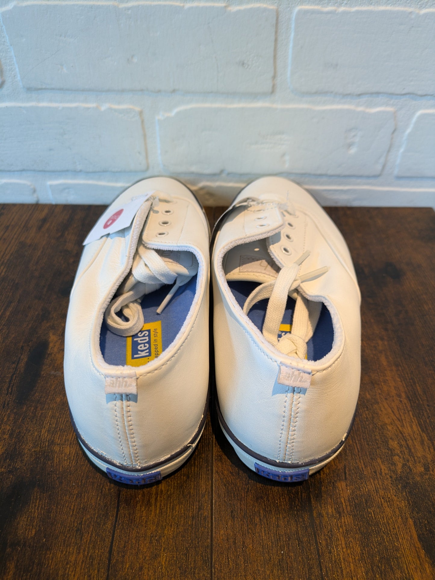 White Shoes Sneakers Keds, Size 7.5