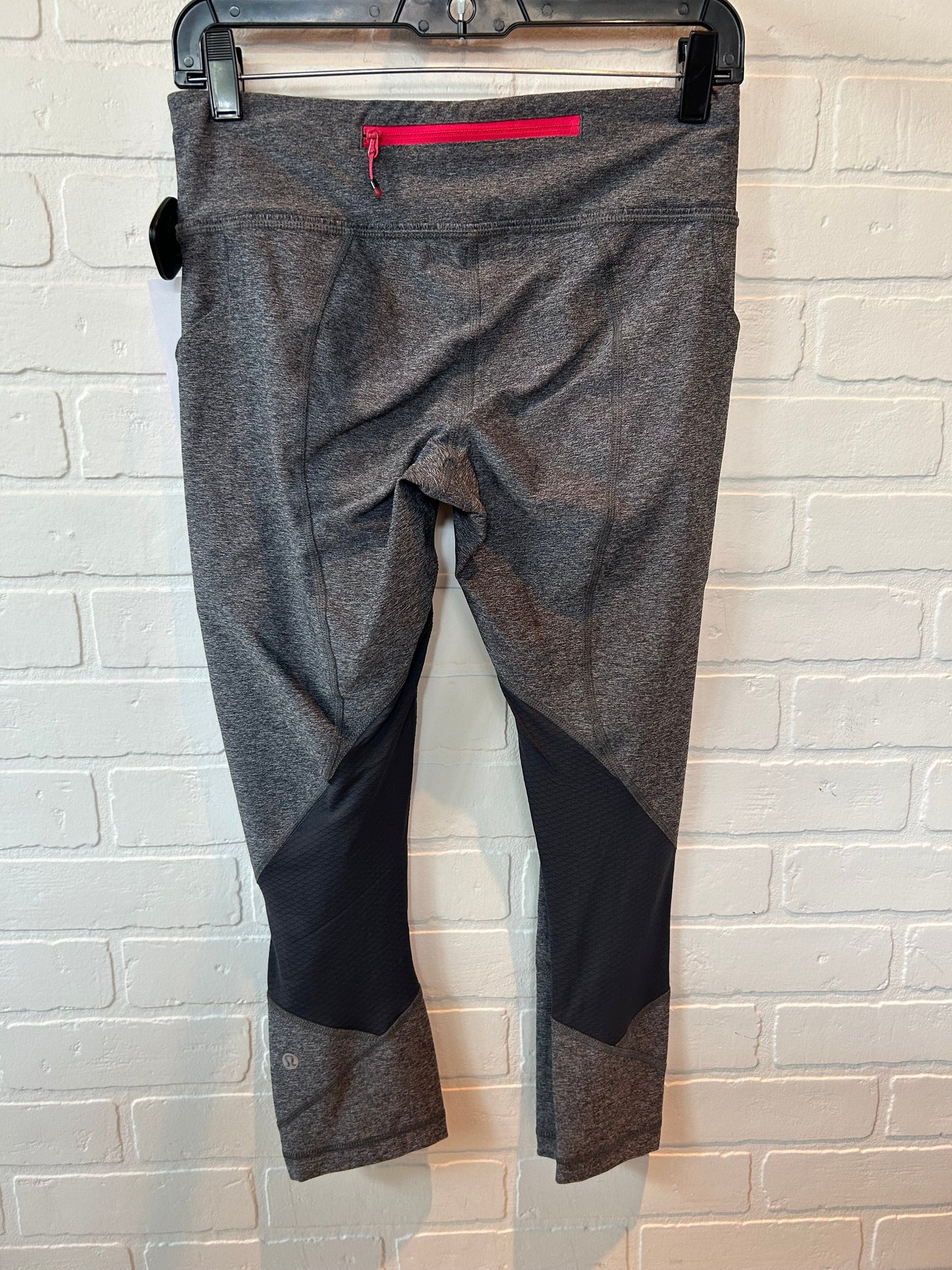 Athletic Capris By Lululemon In Grey, Size: 6