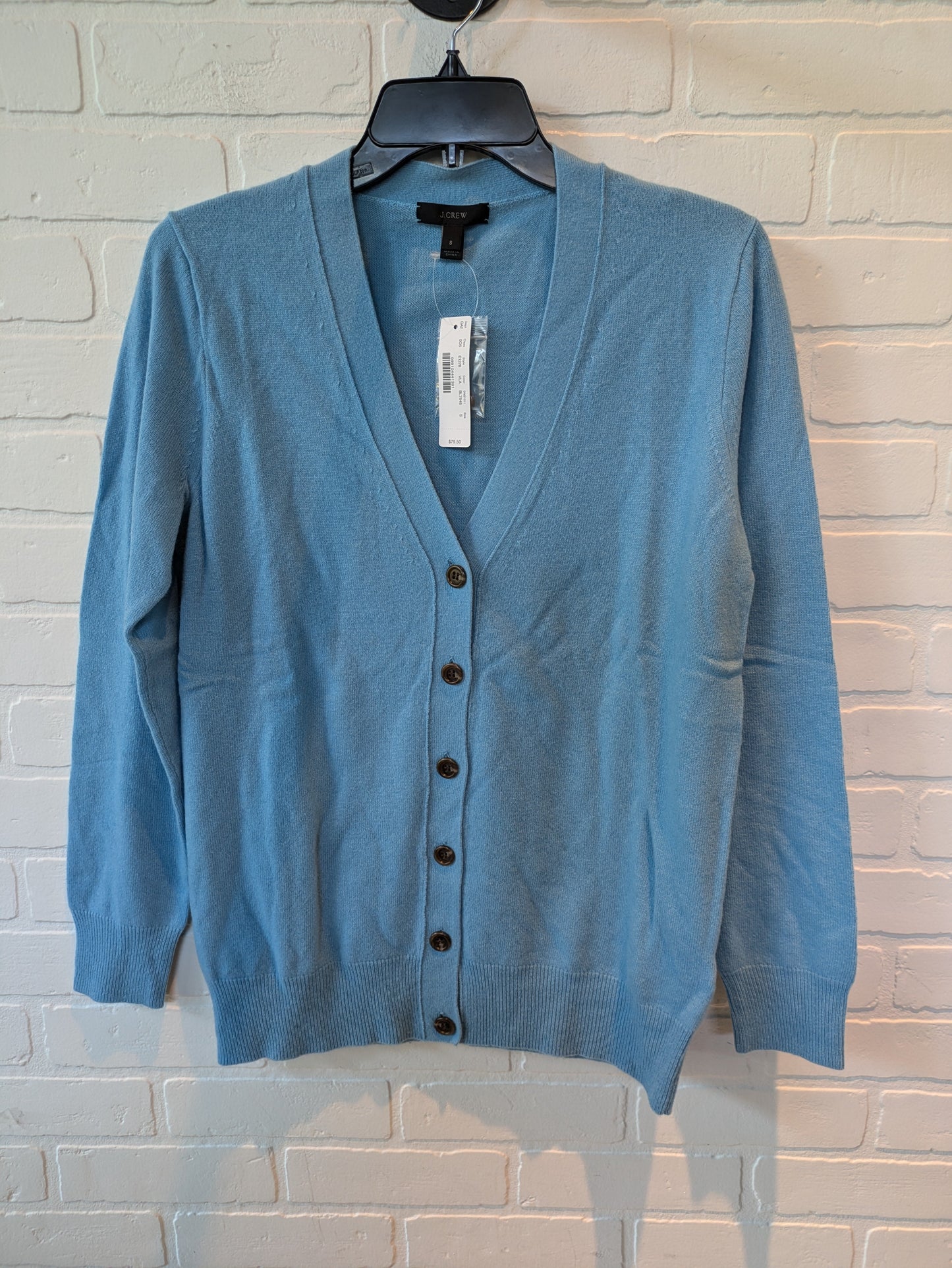 Blue Sweater Cardigan J. Crew, Size S