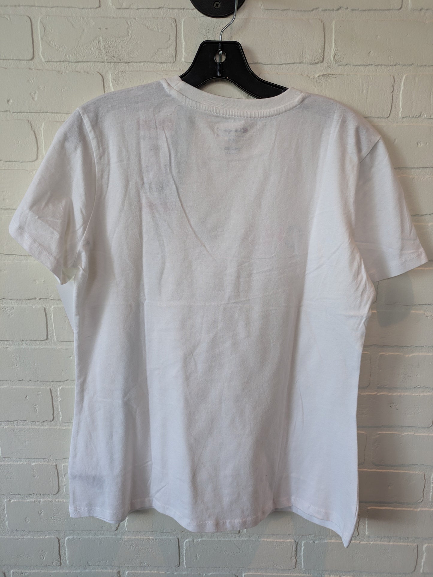 Top Short Sleeve Basic By Champion In White, Size: M